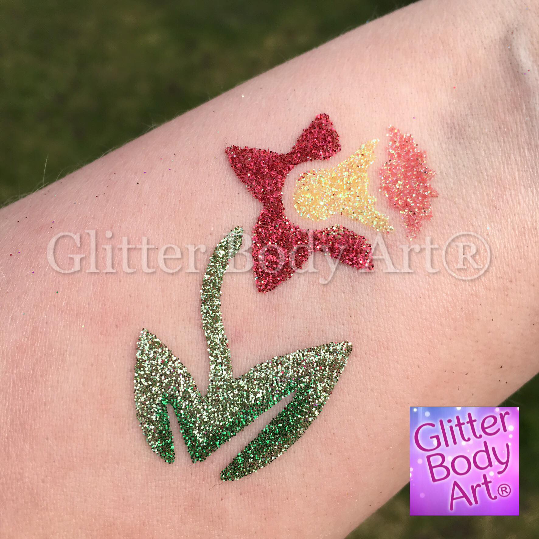 daffodil daffodil flower, welsh daffodil temporary tattoo stencil