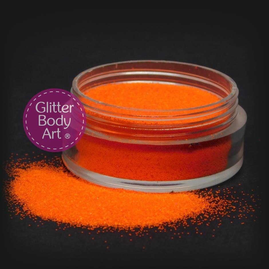 Cosmetic-Glitter-Fl-Orange