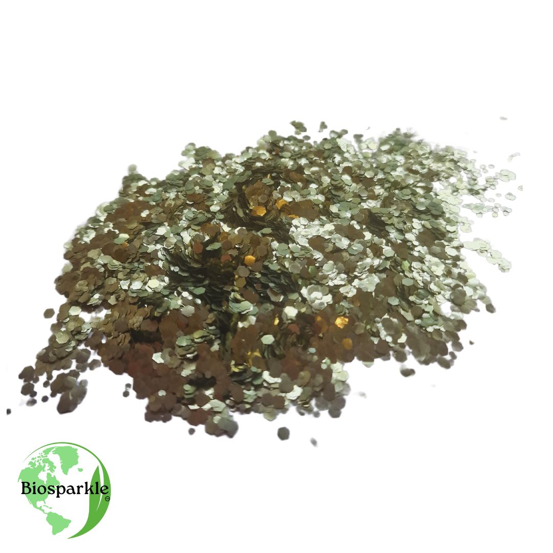 gold bioglitter mix gold bioglitter