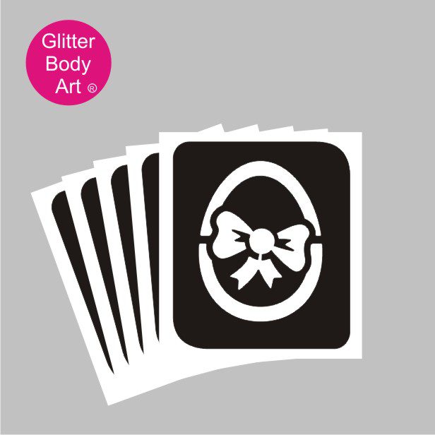 easter_egg_glitter_tattoo_stencil_026 easter egg glitter tattoo stencil, easter egg temporary tattoo