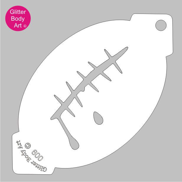 scar_face_paint_stencil_009 scar with dripping blood halloween facepaint stencil