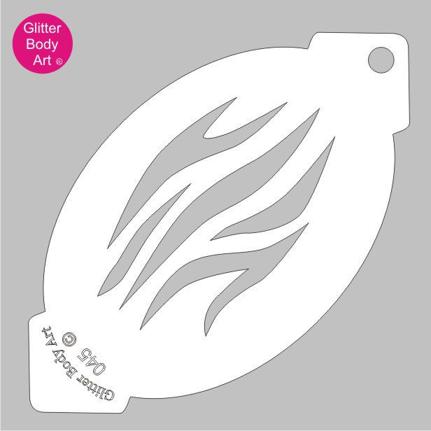 tiger_print_face_paint_stencil_045