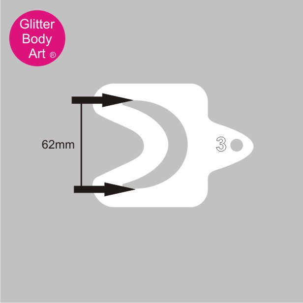 festival_face_stencil_3 face stencil for festival eye makeu