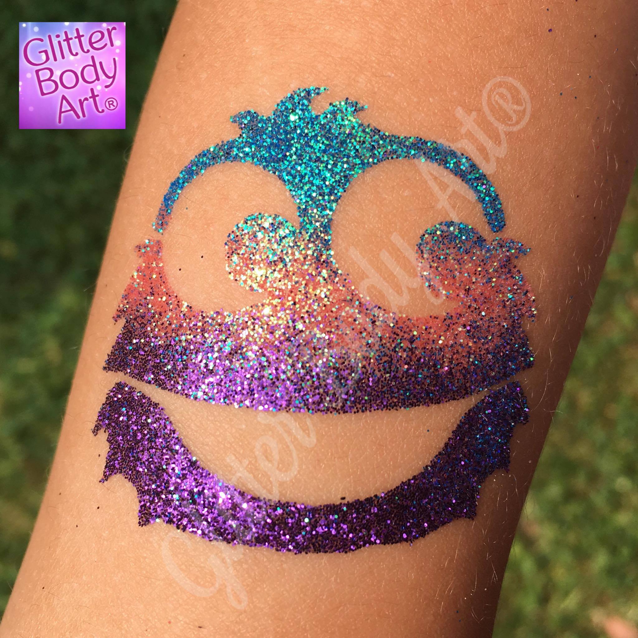googly monster cookie monster, sesame street monster temporary tattoo