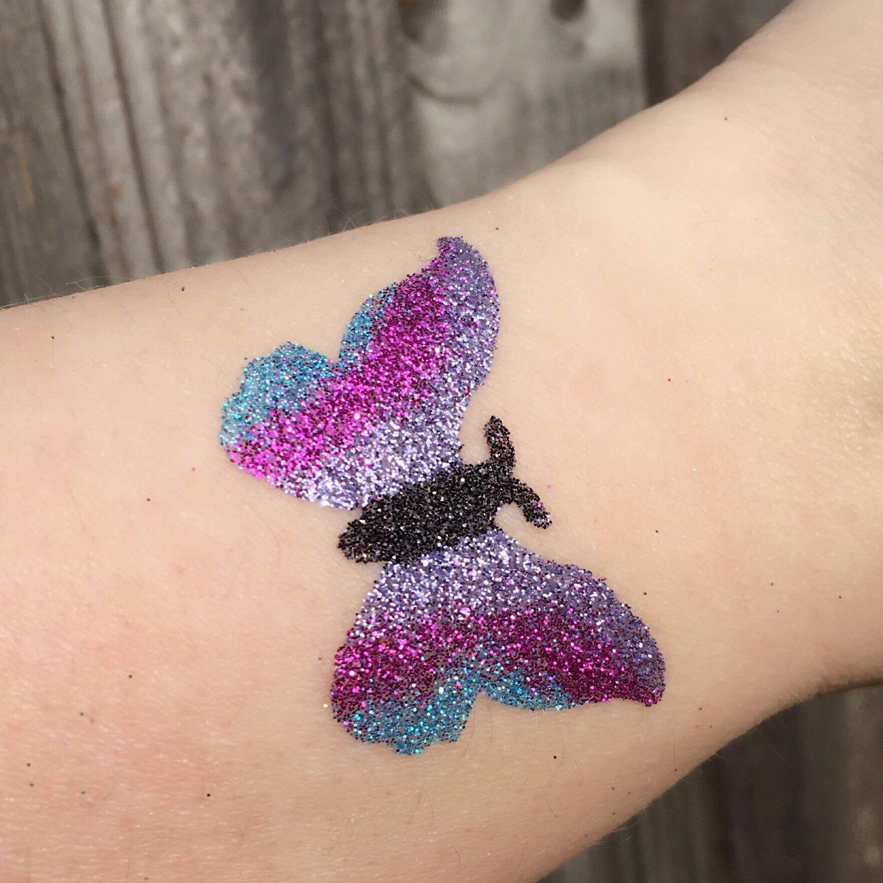 butterfly baby butterfly temporary tattoo stencil