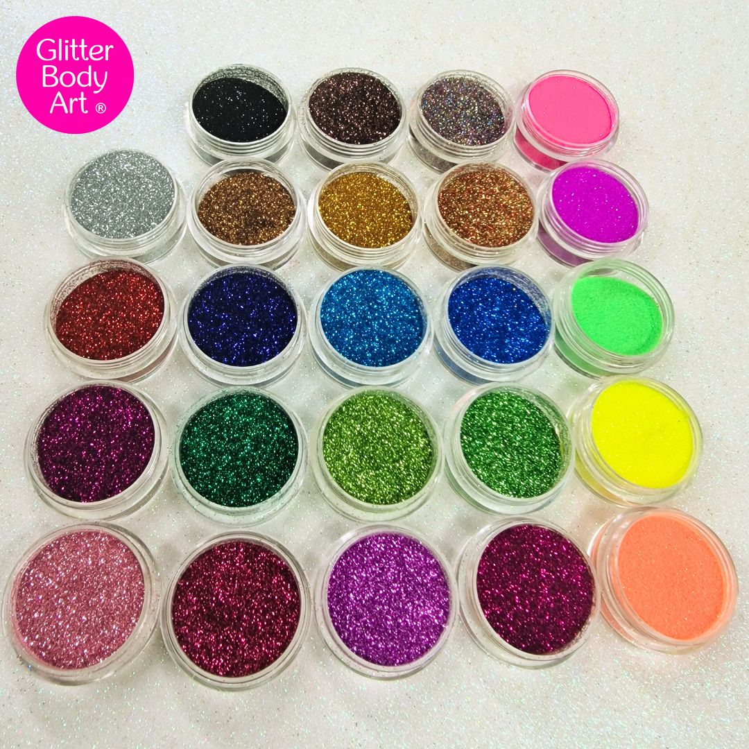 24 glitter set glitter bundle for glitter tattoos