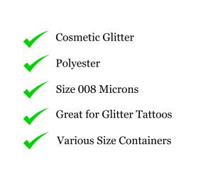 cosmetic body glitter