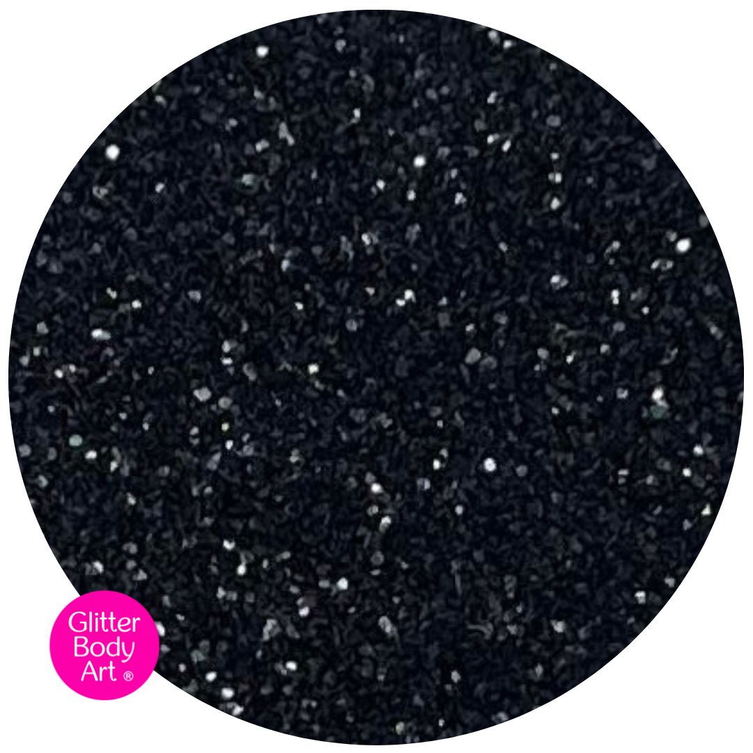 black glitter black body glitter for glitter tattoos
