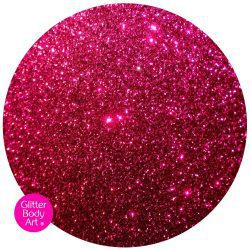 fushia pink body glitter, princess glitter tattoos