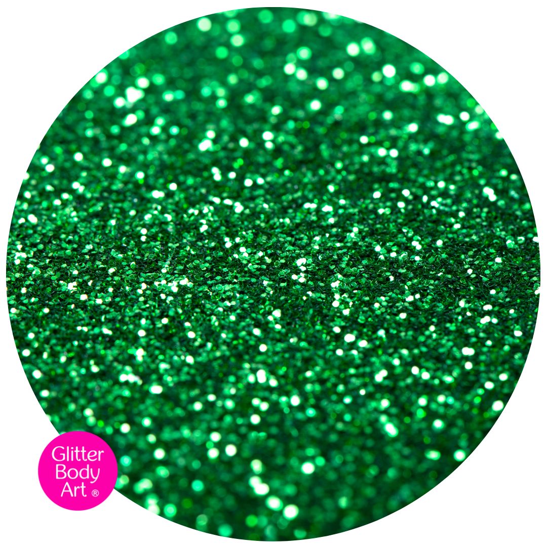 Green body glitter cosmetic glitter for kids tattoos