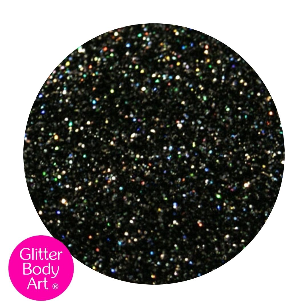 Black Sparkle black dazzle body glitter