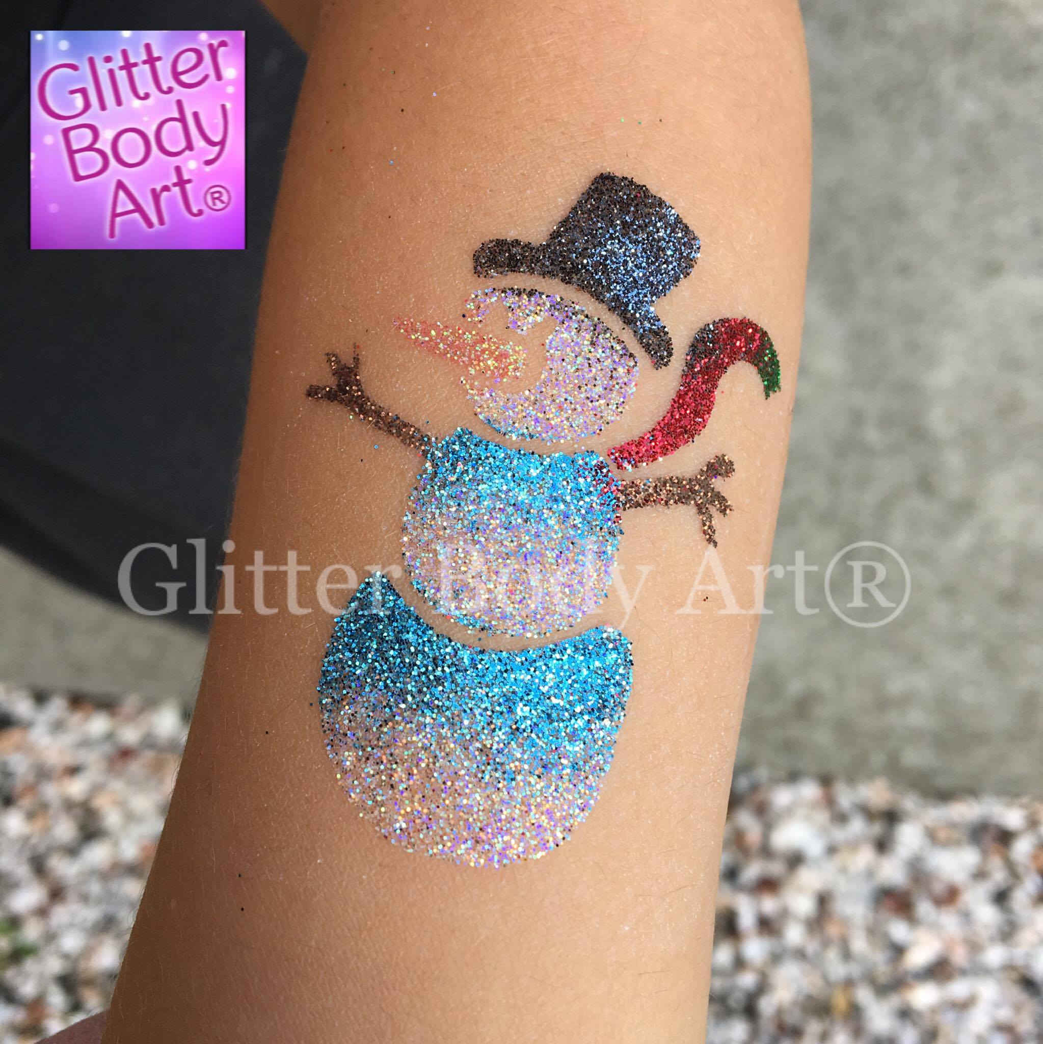 snowman snowman tattoo, snowman temporary tattoo, snowman glitter tattoo, snowman template, Olaf snowman